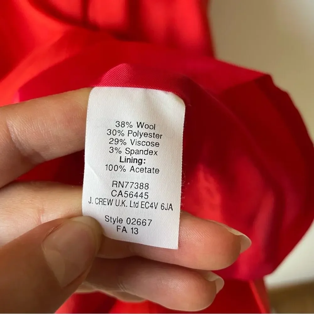 J. Crew Wool Blend Dress